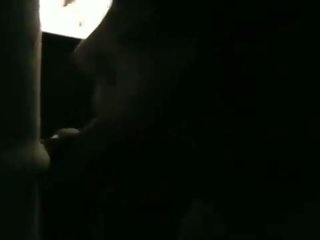 Sucking member Outside Bar & Riding prick at an perfected Theater
