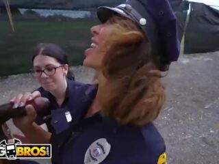 BANGBROS - Lucky Suspect Gets Tangled Up With Some marvellous fascinating Female Cops