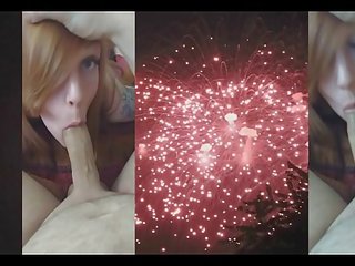 4th Of July x rated film Celebration Face Fuck And Creampie