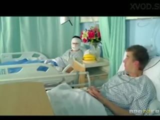 Tempting Black Nurse Sucks & Fucks dirty clip Addict Dannyd's Big-dick In Hospital [xVOD.se]