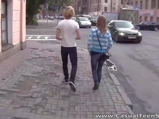 Casual Teen sex Blond and blonde fuck glorious